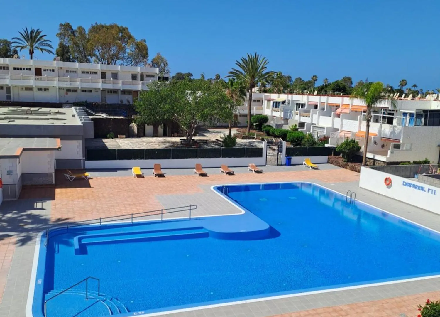 Ferienwohnung CASA EL CHAPARRAL F2 zwembadzicht Costa Del Silencio Spanien